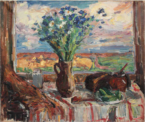 Удальцова Надежда Андреевна. Натюрморт с полевыми цветами 